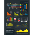 Infographics set vector image