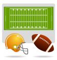 American football vector image