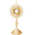 Monstrance vector image