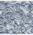 Seamless abstract hand-drawn pattern vector image