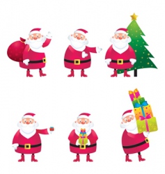 Santa vector image