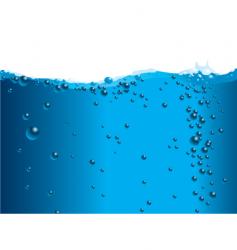 Bubble background vector image