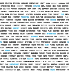 Business keywords Business keywords vector image
