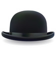 Bowler hat vector image