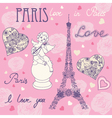 Set of different romantic symbols vector image
