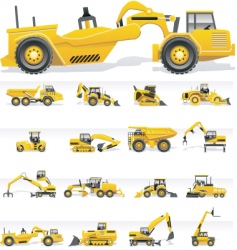 Transportation icon set vector image
