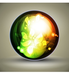 Button vector image