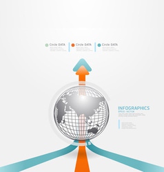 Infographics set and Information vector image