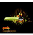 Urban party design vector image