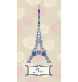 Eiffel tower Eiffel tower vector image