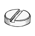 Pill vector image