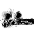 Grunge background vector image