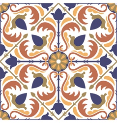Seamless arabic tiles vector image