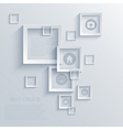 Square background Eps10 vector image