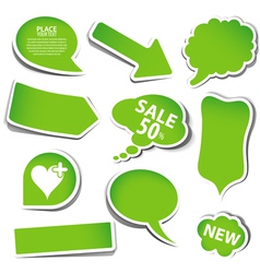Speech Bubbles vector image