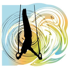 Athlete vector image