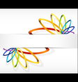 Colorful background vector image