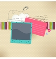 Photo and text vector image