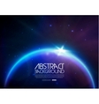 Globe in space vector image