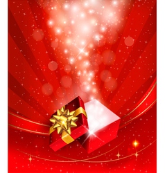 Christmas background vector image