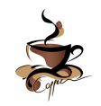 Coffee logo vector image