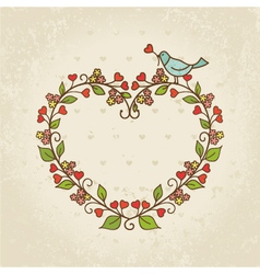 Frame valentine day Frame valentine day vector image