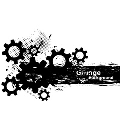 Grunge background vector image
