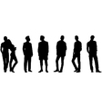 Men and woman vector image