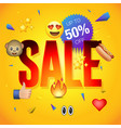 Sale poster or flyer design Sale poster or flyer design vector image