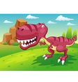 Dinosaur vector image