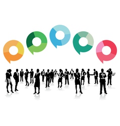 Business people vector image