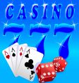 Casino vector image