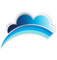Cloud Rainbow vector image