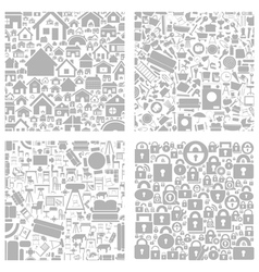 House a background2 vector image