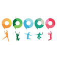 Speech jumpers vector image