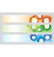 Banners vector image