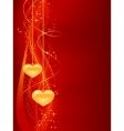 Romantic background vector image