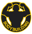 Bodybuilding vector image