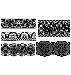 Lace vector image