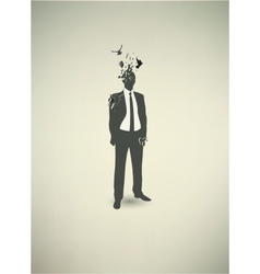 Mental state of human vector image