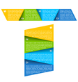 Process chart module vector image