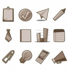 Web icons vector image