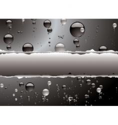 Bubble rip vector image