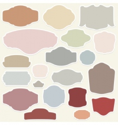 Vintage frames vector image