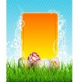 Easter illustration vector image