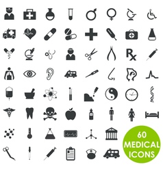 Medicine health care basics series vector image