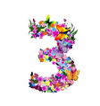 Number 3 Number 3 vector image