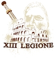 Rome colosseum vector image