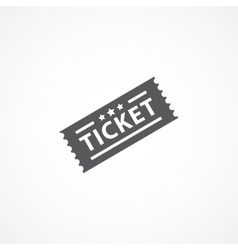 Ticket icon Ticket icon vector image