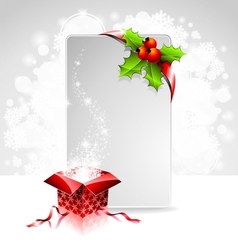 Christmas background vector image